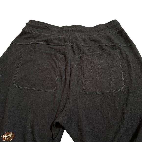 Alo Yoga Soho Sweatpant Black Alolux Relaxed Fit Lounge Joggers Size Medium - Picture 11 of 15